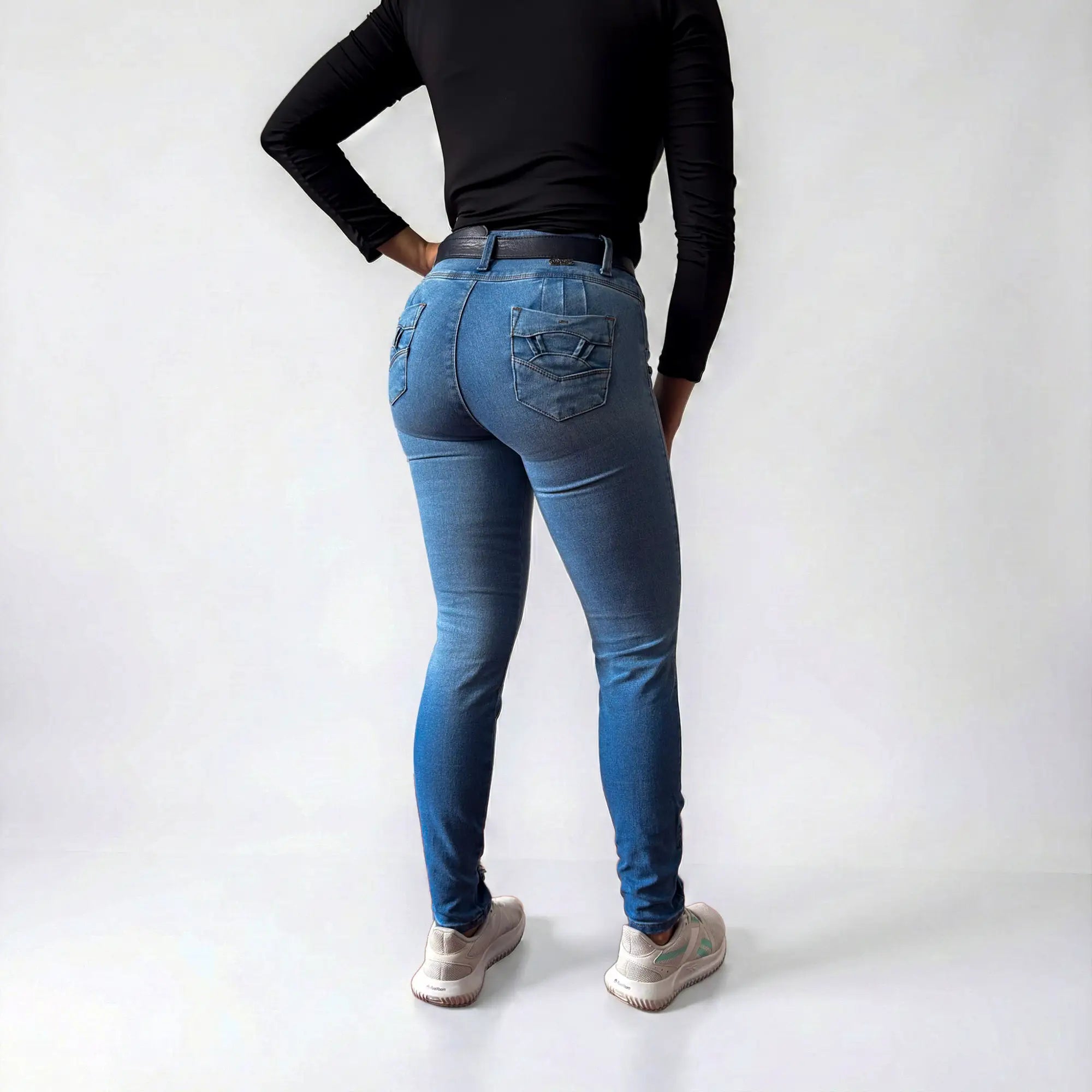 Jean Horma Perfecta ( Con Accesorios Extra ) - Azul Claro - dushi brand