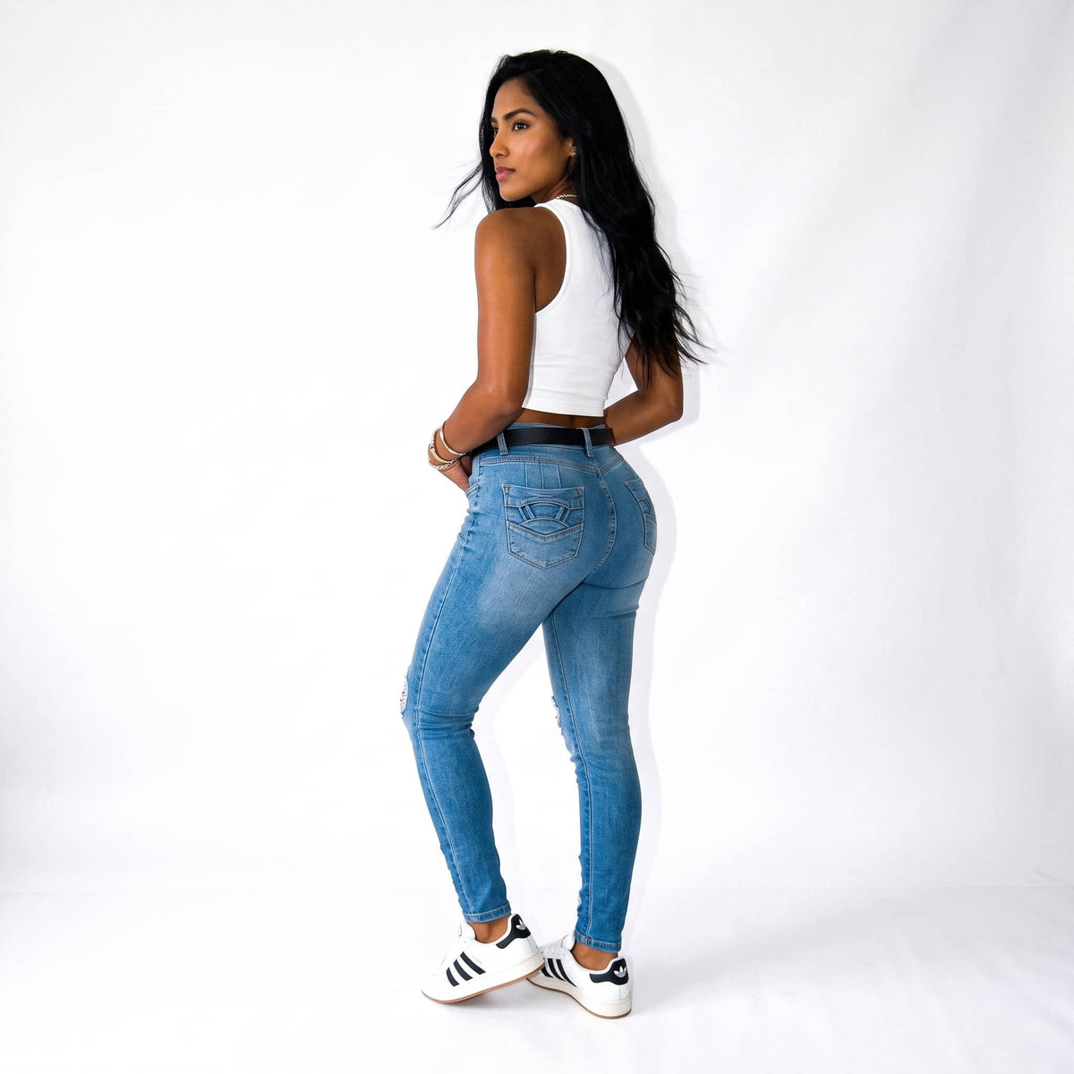 Denim azul claro Clasico