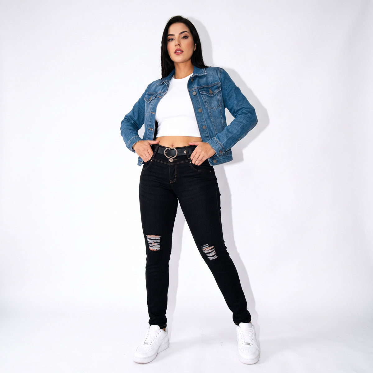 Denim negro Clasico